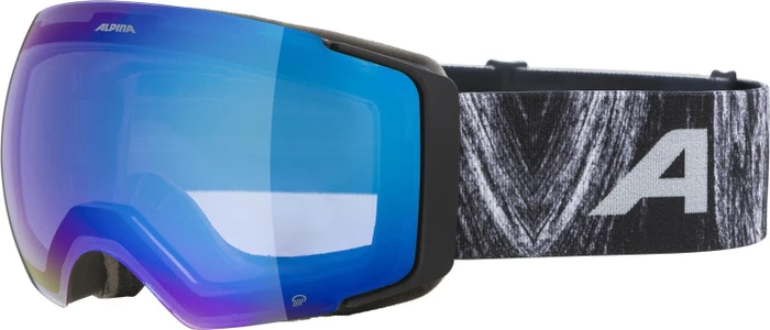 Alpina Falera Mag Q black matt/mirror blue