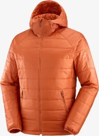 Salomon Outline Hooded Funktionsjacke baked clay (Herren)