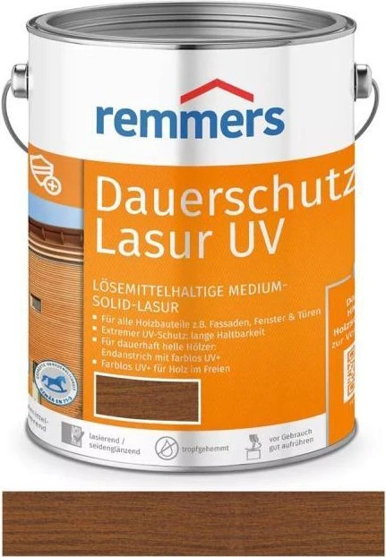 Remmers UV Dauerschutz-Lasur nussbaum, 5l