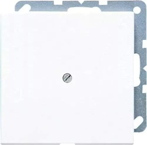 JUNG Leitungsauslass LS990A | Kabelauslass Unterputz mit Zugentlastung | Tragring | Duroplast | 70x70mm | cremeweiß