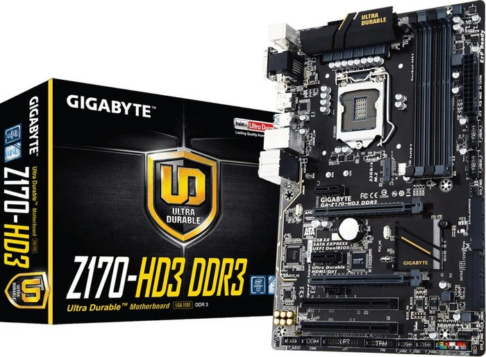 GIGABYTE GA-Z170-HD3 DDR3 (Intel 1151)