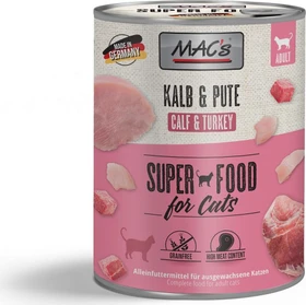MAC's Cat Kalb und Pute Adult, 4.80kg (6x 800g)