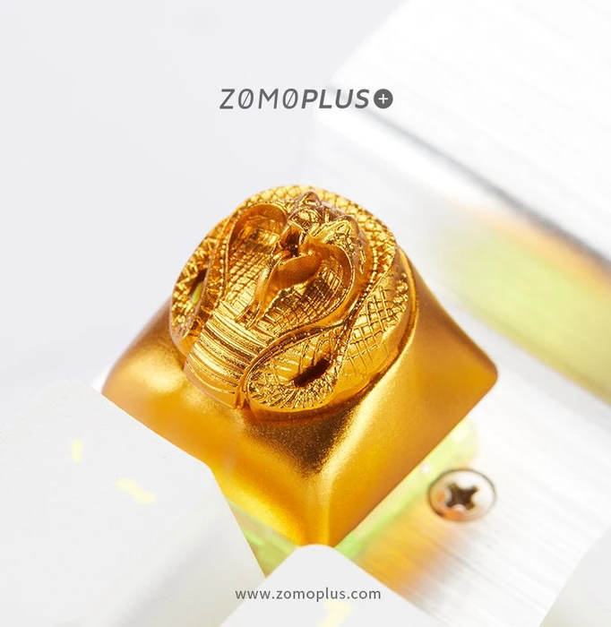 Zomoplus Fantastic Beasts Series Keycap Kobra, Aluminium, gold, 1 Taste