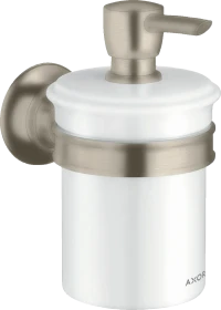 Hansgrohe Axor Montreux Seifenspender mit Halter brushed nickel