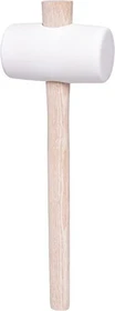 KS Tools Gummihammer, 500g weiß
