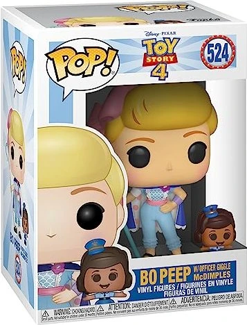 FunKo Pop! Disney - Toy Story 4 - BO Peep with Officer Giggle Mc Dimples