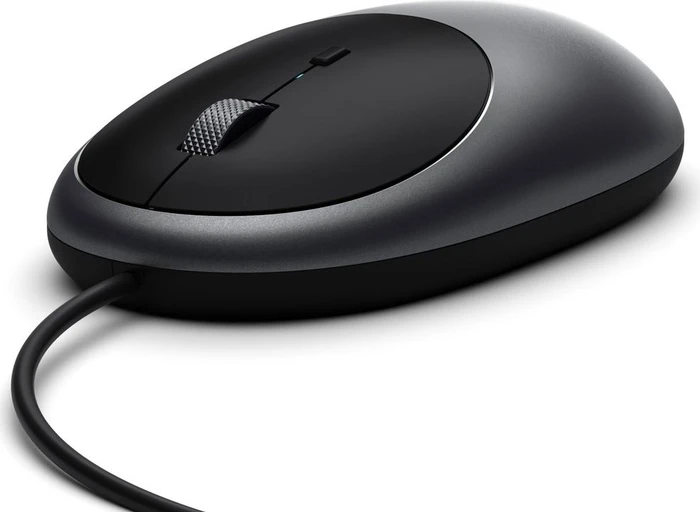 Satechi C1 USB-C Wired Mouse Space Gray, USB-C