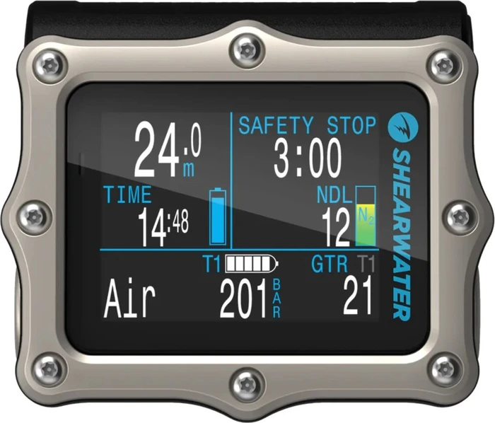 Shearwater Perdix 2 Tauchcomputer titanium