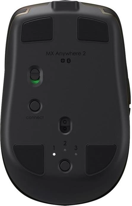 Logitech MX Anywhere 2 schwarz, USB/Bluetooth