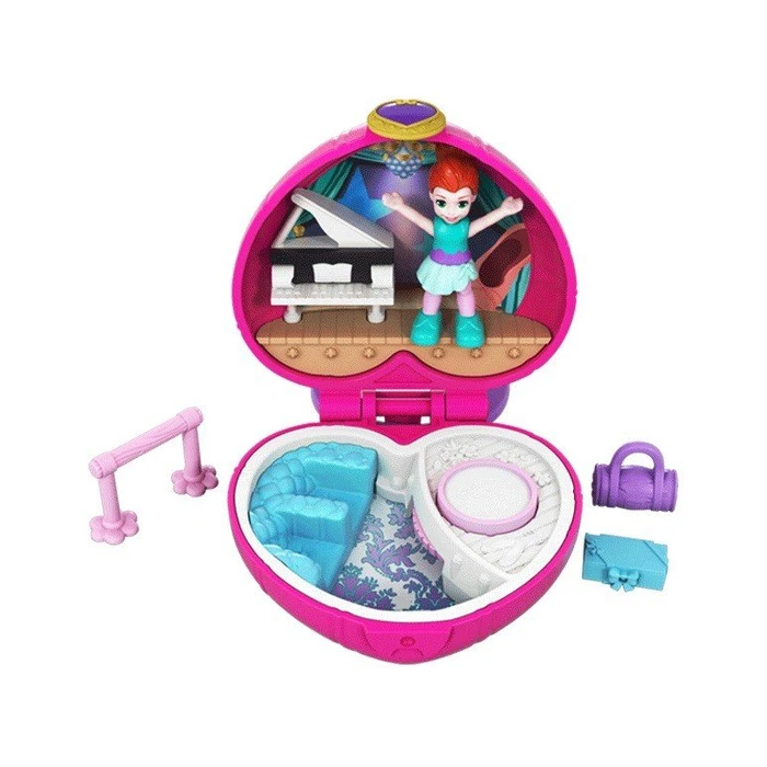 Mattel Polly Pocket - Tiny Pocket Places Lilas Balletaufführung
