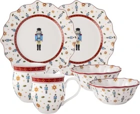 Villeroy & Boch Toy's Delight Nussknacker Frühstücksservice, 6-tlg.