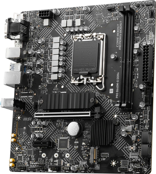 MSI PRO B660M-G DDR4 (Intel 1700)