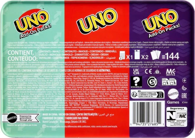 UNO Add-On-Packs (Erweiterung)