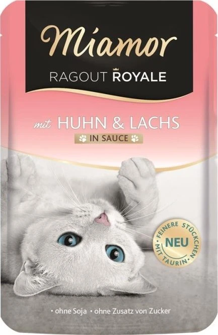 Finnern Miamor Ragout Royal Lachs, 2.20kg (22x 100g)