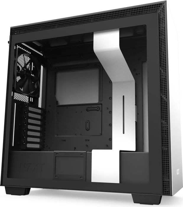 NZXT H710, weiß, Glasfenster