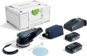 Festool ETSC 2 125 4.0 I-Plus Akku-Exzenterschleifer inkl. Systainer + 2 Akkus 4.0Ah