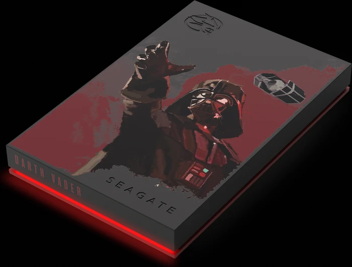 Seagate FireCuda Gaming HDD - Darth Vader Special Edition, 2TB, +Rescue, USB 3.0 Micro-B