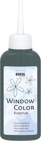 Kreul Window Color Konturenfarbe, grau, 80ml