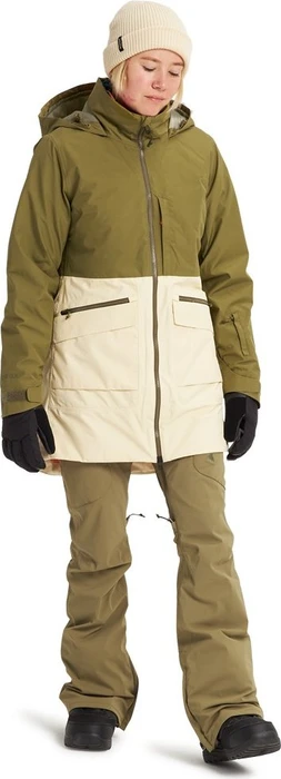 Burton Gore-Tex Treeline Funktionsjacke martini olive/creme brulee (Damen)