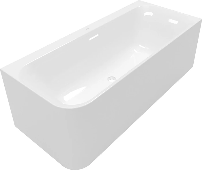 Villeroy & Boch Loop&Friends Square Vorwand-Badewanne für Eckeinbau rechts 180x80cm, weiß alpin