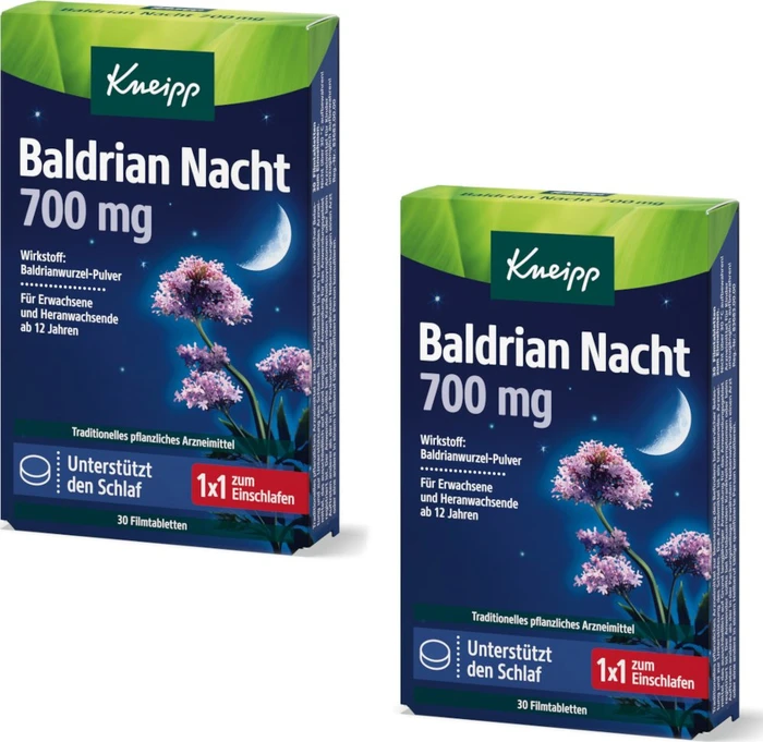 Kneipp Baldrian Nacht 700mg Filmtabletten