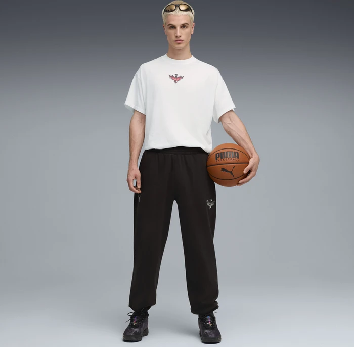 Puma Melo Alwayz On 1 Basketball Trainingshose lang puma black/team silver