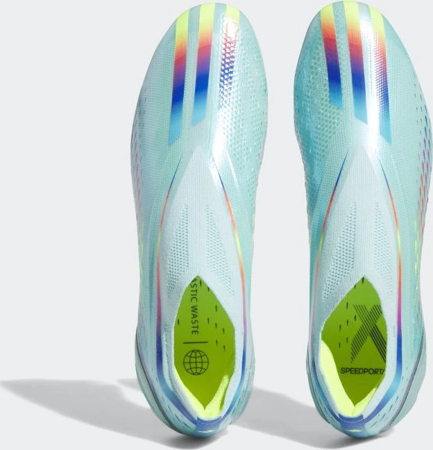 adidas X Speedportal+ FG clear aqua/solar red/power blue