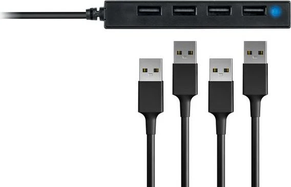 Conceptronic 4-Port USB-Hub, USB-A 2.0 [Stecker]