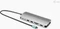 i-tec Metal Nano 3x Display Dock, USB PD 140W, USB-C 3.1 [Stecker] Vorschaubild