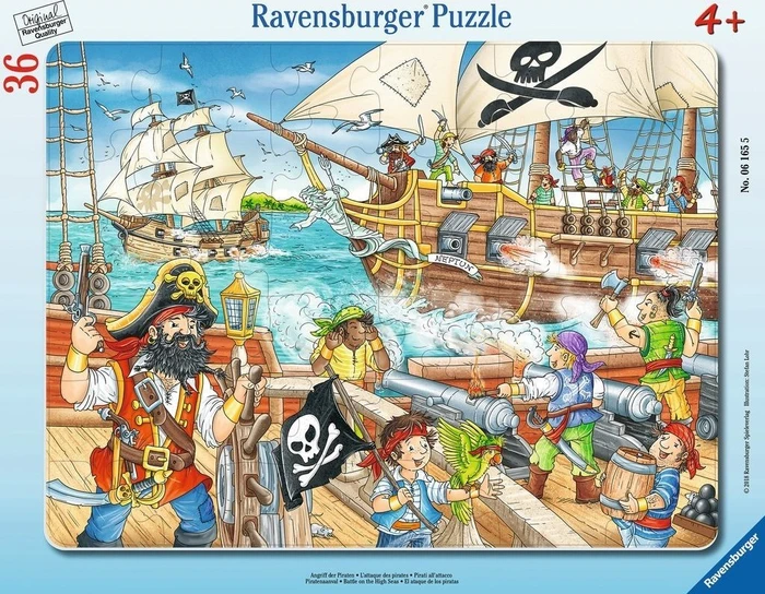 Ravensburger Puzzle Angriff der Piraten