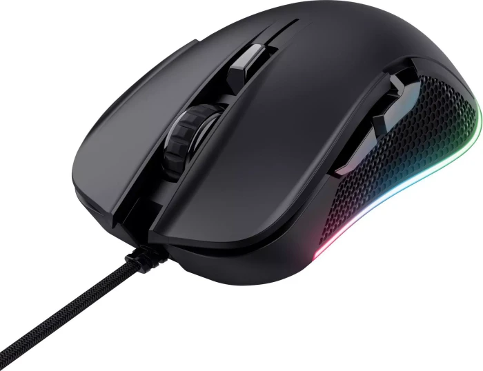 Trust Gaming GXT 922 YBAR ECO RGB Gaming Mouse schwarz, ECO zertifiziert, USB