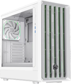 GameMax Claw 460 WH, Glasfenster