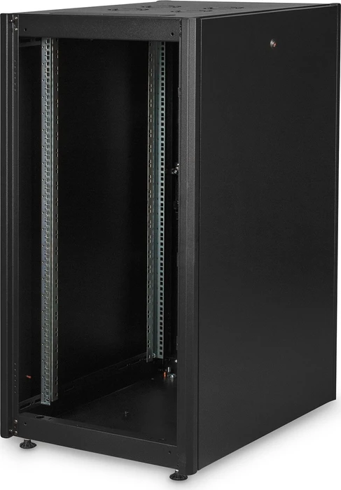Digitus Dynamic Basic Serie Serverschrank 22HE, Sicherheitsglastür, IP2X, schwarz, 800mm tief