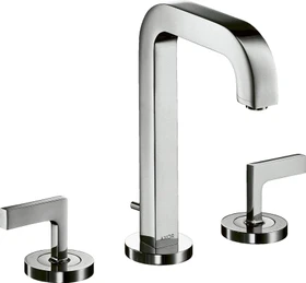 Hansgrohe Axor Citterio 3-Loch Waschbeckenarmatur mit Hebelgriffen chrom