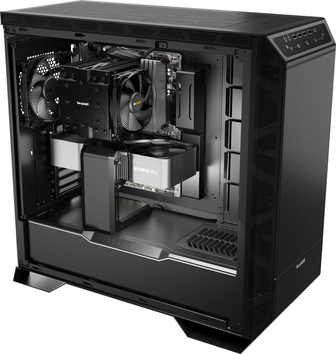 be quiet! Dark Base Pro 901 Black, schwarz, Glasfenster, schallgedämmt