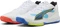 Puma Accelerate Turbo 4 Handballschuhe puma white/glowing red/ultra blue Vorschaubild