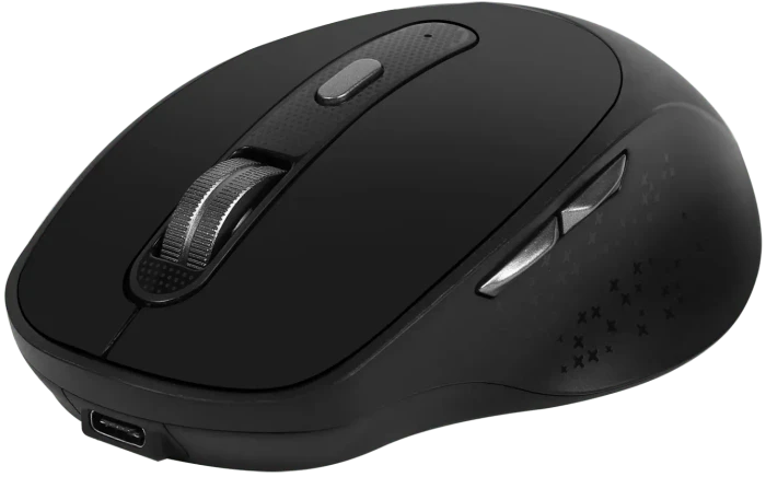 Marvo Office WM106W Silent Wireless Mouse, schwarz, USB/Bluetooth