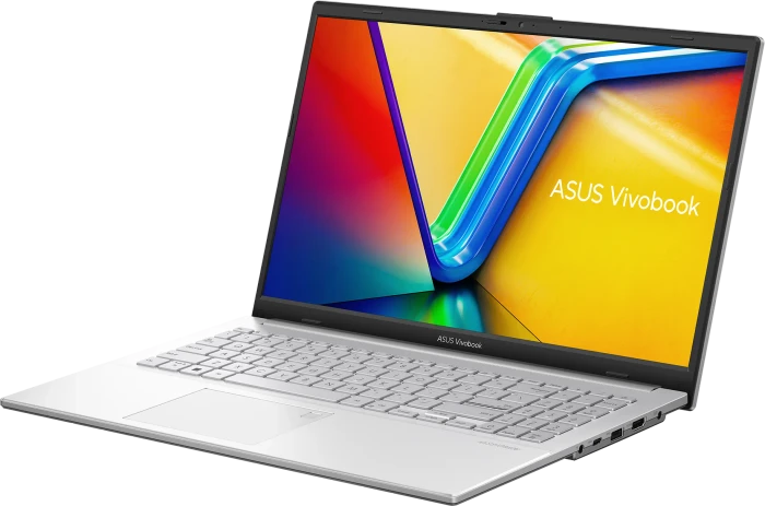 ASUS VivoBook Go 15 OLED E1504FA-L1272W, Cool Silver, Ryzen 5 7520U, 16GB RAM, 512GB SSD, DE