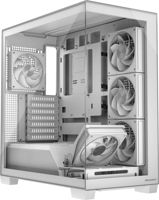 Modecom Volcano Stellar ARGB 5F White, Glasfenster