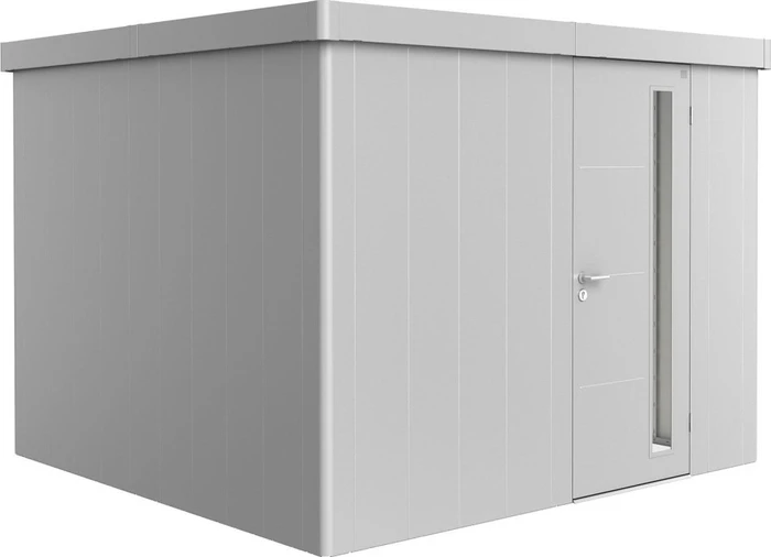 Biohort Neo 3C Gerätehaus silber-metallic