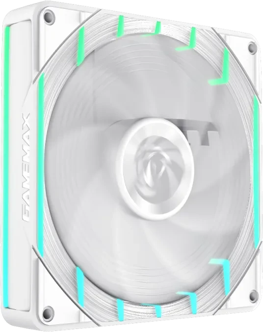 GameMax Tornado T14 ARGB-RW, weiß, 140mm