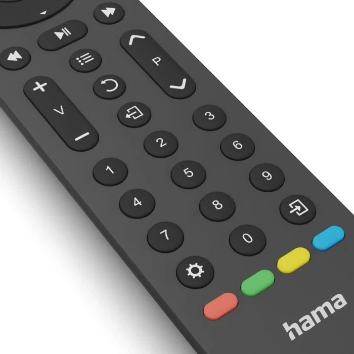 Hama Universal-Fernbedienung Infrarot TV für 8 Geräte