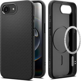 Spigen Liquid Air (MagFit) für Apple iPhone 16e Matte Black