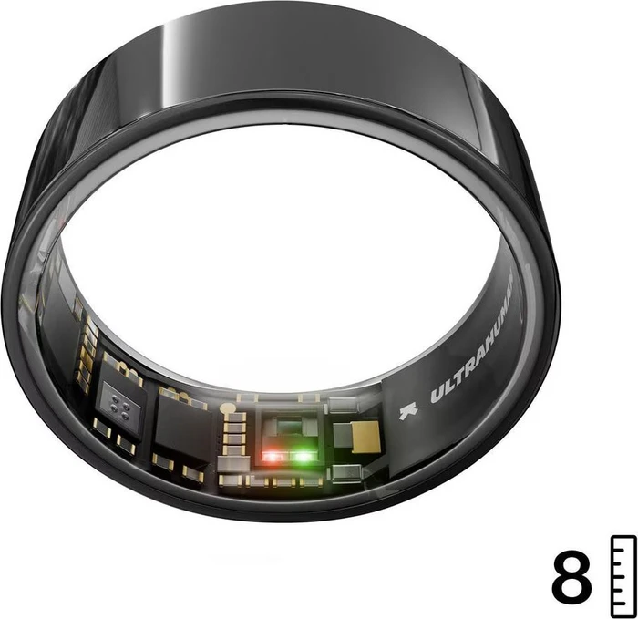 Ultrahuman Ring Air Größe 8 aster black