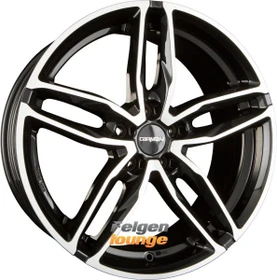 Carmani 13 Twinmax 8.0x18 5/108 ET45 schwarz-poliert