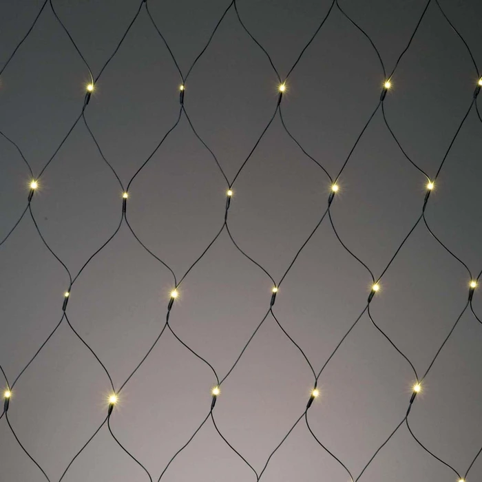 Hellum Lichtnetz LED 105x warmweiß