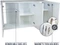 amtra Alux 450 LED Aquarium-Set mit Unterschrank, weiß, 450l Vorschaubild