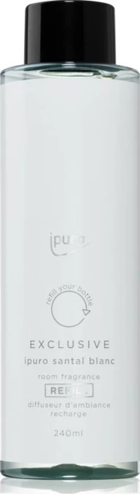 Ipuro Exclusive Santal Blanc Duftstäbchen Refill, 240ml