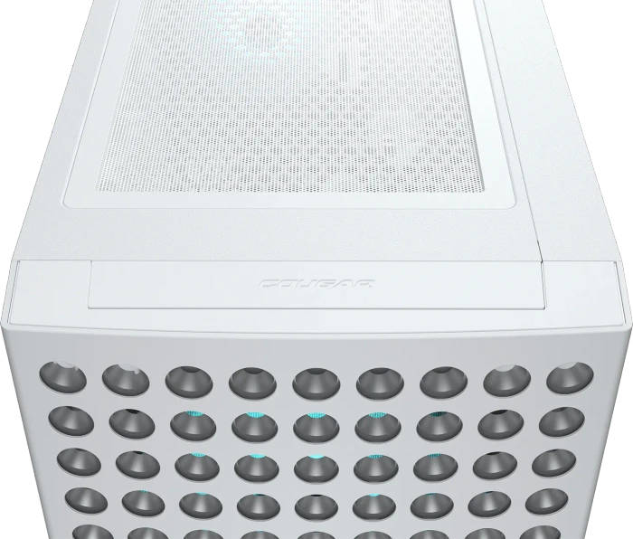 Cougar Airface ECO RGB, weiß, Glasfenster
