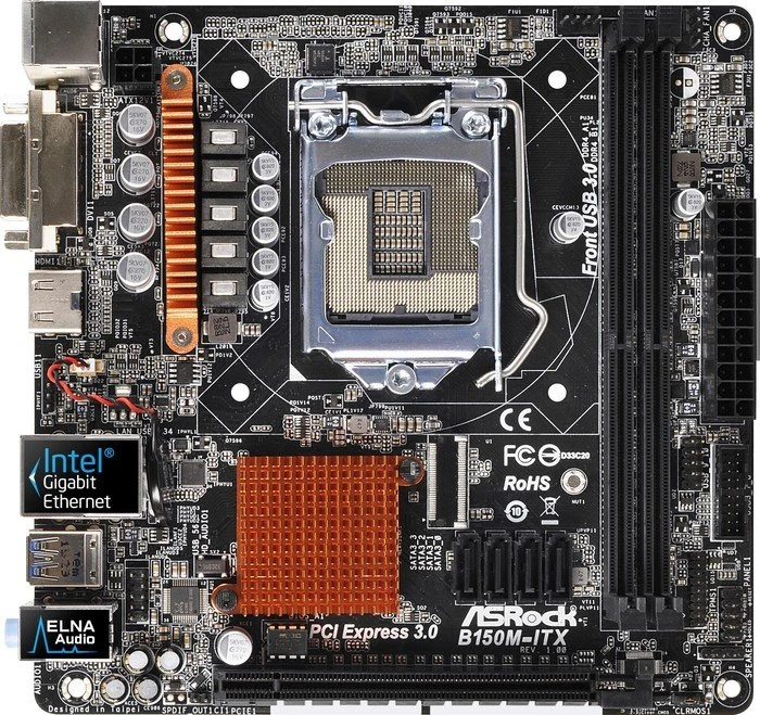 ASRock B150M-ITX (Intel 1151)